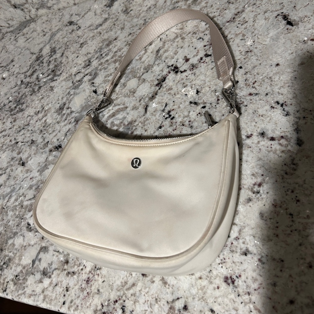 Lululemon Athletica Off-White Shoulder Bag